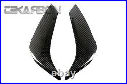 2011 2012 2013 Yamaha FZ8 Carbon Fiber Side Tank Panels- 2x2 twill Weaves