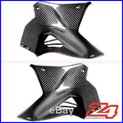 2015-2018 Ninja H2 H2R Gas Tank Side Trim Cover Panel Cowl Fairing Carbon Fiber