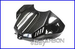 2015 2019 Yamaha YZF R1 Carbon Fiber Front Tank Cover 2x2 twill weave