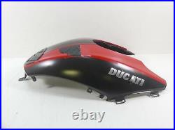 2015 Ducati Diavel Carbon Red Fiber Center Fuel Gas Tank Cover Read 48015221A