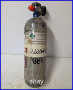 2015 Scott Luxfer L65G-002 DOT/KHK Air Pack Carbon Fiber SCBA Tank 45 Min