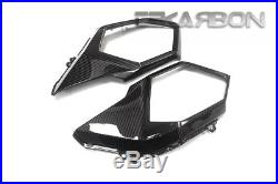 2016 2018 Honda Grom 125 Carbon Fiber Side Tank Panels 2x2 twill weave