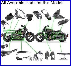 2021+ Harley Sportster S Tank Cover Panel Fairing Cowling 100% Carbon Fiber