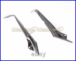 2021 Triumph Speed Triple 1200 Carbon Fiber Tank Side Panels Fairing Twill