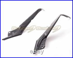 2021 Triumph Speed Triple 1200 Carbon Fiber Tank Side Panels Fairing Twill