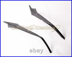 2021 Triumph Speed Triple 1200 Carbon Fiber Tank Side Panels Fairing Twill