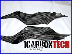 2024-2025 Kawasaki Zx-6r Zx-636 Real Carbon Fiber Lower Tank Panels Trims L-r