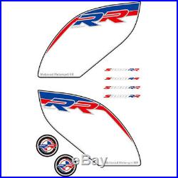 3D Gel Complete Fairing Fuel Tank Pad Decal Sticker For BMW S1000RR 2014-2017