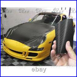 3D Matte Carbon Fiber Vinyl Wrap Film Wrap Roll Bubble Free Air Release Decal