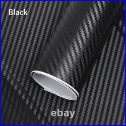 3D Matte Carbon Fiber Vinyl Wrap Film Wrap Roll Bubble Free Air Release Decal