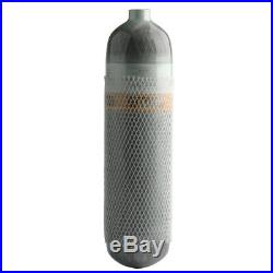 3L 4500psi Carbon Fiber Air Tank & Fill Station With Valve For Paintball Scuba