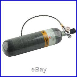 3L 4500psi Carbon Fiber Air Tank & Fill Station With Valve For Paintball Scuba
