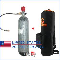 3L Air Tank CE 4500psi Carbon Fiber Cylinder PCP With 3L Backpack Bag Paintball