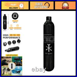 4500 PSI PCP Air Tank 0.42L Carbon Fiber HPA Cylinder for Paintball & Air Rifles