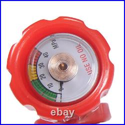 4500PSI Carbon Fiber Valve Gauge High Pressure SCBA PCP Paintball Air Tank Valve