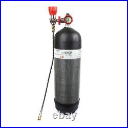 4500PSI High Pressure SCBA PCP Paintball Air Tank Valve Carbon Fiber Valve Gauge