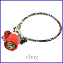 4500PSI SCBA PCP Paintball Air Tank N2 Filling Tank Carbon Fiber Valve Gauge