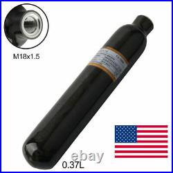 4500Psi 0.37L Paintball Carbon Fiber Air Tank M18x1.5 Cylinder 30Mpa CE
