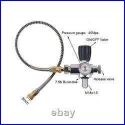 4500Psi Carbon Fiber Scuba Tank, 3L 183Cu In PCP Air Tank, Diving