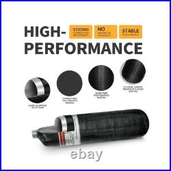 4500Psi Carbon Fiber Scuba Tank, 3L 183Cu In PCP Air Tank, Diving