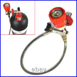4500Psi Carbon Fiber Valve Fill Station With Hose For PCP Air Tank M18x1.5 Thread