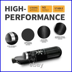 4500Psi Pcp Air Tank 0.42L 25Cu in 420cc Carbon Fiber HPA Tank, Gas Cylinder, P