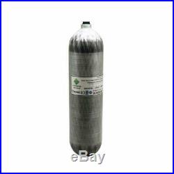 4500psi 3L Carbon Fiber Cylinder Scuba Diving PCP Paintball Air Breathing Tank