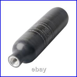4500psi Aluminum Paintball CO2 Air Tank - M18x1.5 Thread, 0.25L-0.5L Sizes