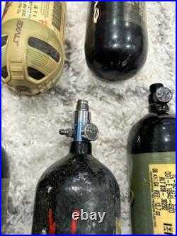 5 4500 & 1 5000 HPA Carbon Fiber Compressed Air Tank