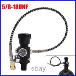 5/8-18UNF Dual Charging Valve PCP Tank Gauge Air Filling Station Refill Adapter 5/8-18UNF Dual Charging Valve PCP Tank Gauge Air Filling Station Refill Adapter