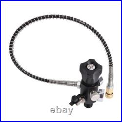 5/8-18UNF Dual Charging Valve PCP Tank Gauge Air Filling Station Refill Adapter 5/8-18UNF Dual Charging Valve PCP Tank Gauge Air Filling Station Refill Adapter