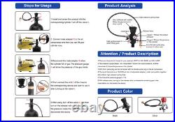 5/8-18UNF Multi-purpose Adjustable Air Filling Station Refill Adapter PCP HPA 5/8-18UNF Multi-purpose Adjustable Air Filling Station Refill Adapter PCP HPA