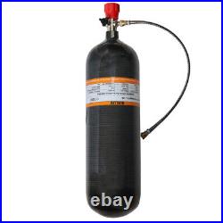 6.8L 4500Psi 30Mpa Carbon Fiber Cylinder Bottle Air Tank For PCP Paintball SCUBA