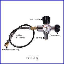 6.8L 4500psi Carbon Fiber Air Tank(Empty Bottle)& Paintball Fill Station with 6.8L 4500psi Carbon Fiber Air Tank(Empty Bottle)& Paintball Fill Station with
