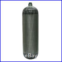 66CFT PCP 6.8L DOT 4500Psi Air Tank Carbon Fiber Cylinder 7/8''-14 UNF Bottle