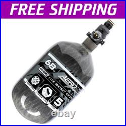 68/4500 Aerolite Carbon Fiber Paintball Tank Lightweight and High Performance 68/4500 Aerolite Carbon Fiber Paintball Tank Lightweight and High Performance
