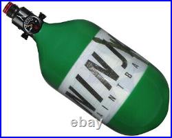 68/4500 with Adjustable Regulator Ninja Lite Carbon Fiber Air Tank Solid Green