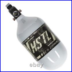 68ci 4500psi HPA Paintball Tank HSTL Carbon Fiber Grey