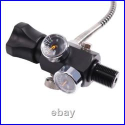 7/8-14UNF Refill Adapter Diving Fire PCP Paintball Tank Dual Gauge Charging 7/8-14UNF Refill Adapter Diving Fire PCP Paintball Tank Dual Gauge Charging