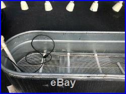 8'x4' Stainless Hydrographic Tank Carbon Fiber Film WithRinse Station & Extras