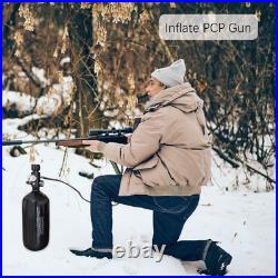 98ci Carbon Fiber Paintball Tank, Black Coating Carbon Fiber PCP HPA Air Tank 98ci Carbon Fiber Paintball Tank, Black Coating Carbon Fiber PCP HPA Air Tank