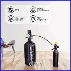 98ci Carbon Fiber Paintball Tank, Black Coating Carbon Fiber PCP HPA Air Tank 98ci Carbon Fiber Paintball Tank, Black Coating Carbon Fiber PCP HPA Air Tank
