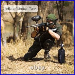 98ci Carbon Fiber Paintball Tank, Black Coating Carbon Fiber PCP HPA Air Tank 98ci Carbon Fiber Paintball Tank, Black Coating Carbon Fiber PCP HPA Air Tank