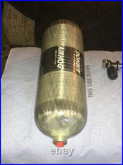 AIRHOG PCP Carbon Fiber Air Tank Cylinder 4500 PSI 88 Cuft 9 Liters