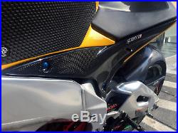 APRILIA RSV4 R/RR/RF Tuono 2009-2017 Carbon Fiber Side Under Tank Panels