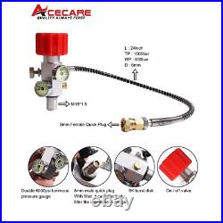 Acecare 6.8L CE PCP Tank 4500psi Carbon Fiber Cylinder Refill Sets for Air Rifle Acecare 6.8L CE PCP Tank 4500psi Carbon Fiber Cylinder Refill Sets for Air Rifle