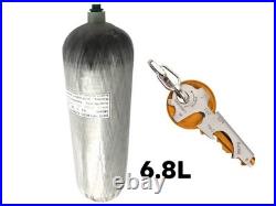 Acecare 6.8L dot Carbon Fiber Tank 4500 psi Air Tank Refill Tank Set Acecare 6.8L dot Carbon Fiber Tank 4500 psi Air Tank Refill Tank Set