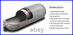 Acecare 9L CE Air Rifle Tank 4500Psi Carbon Fiber Tank with Valve for Paintball Acecare 9L CE Air Rifle Tank 4500Psi Carbon Fiber Tank with Valve for Paintball