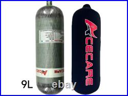 Acecare 9L ce Scuba Diving Tank 300bar PCP Carbon Fiber Air Tank Sets Acecare 9L ce Scuba Diving Tank 300bar PCP Carbon Fiber Air Tank Sets