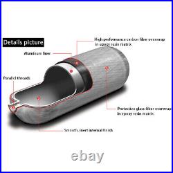 Acecare Carbon Fiber Tank 9L CE 30Mpa Scuba Scba Bottle for PCP Air Guns M181.5